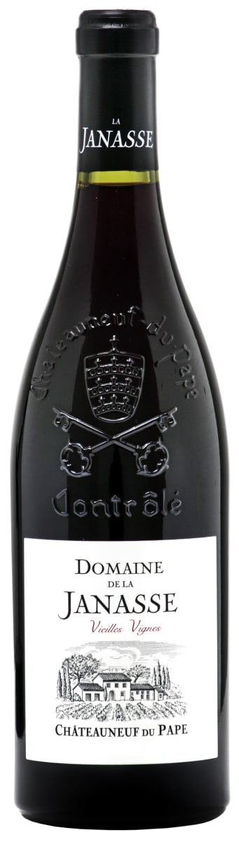 Domaine de la Janasse Chateauneuf-du-Pape Vieilles Vignes 2015 Front Bottle Shot