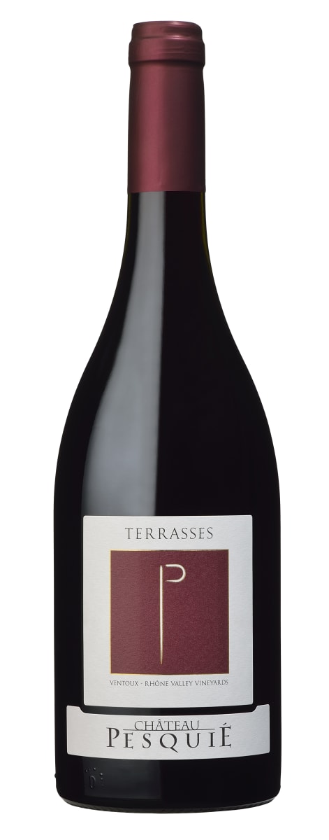 Chateau Pesquie Terrasses Rouge 2018  Front Bottle Shot