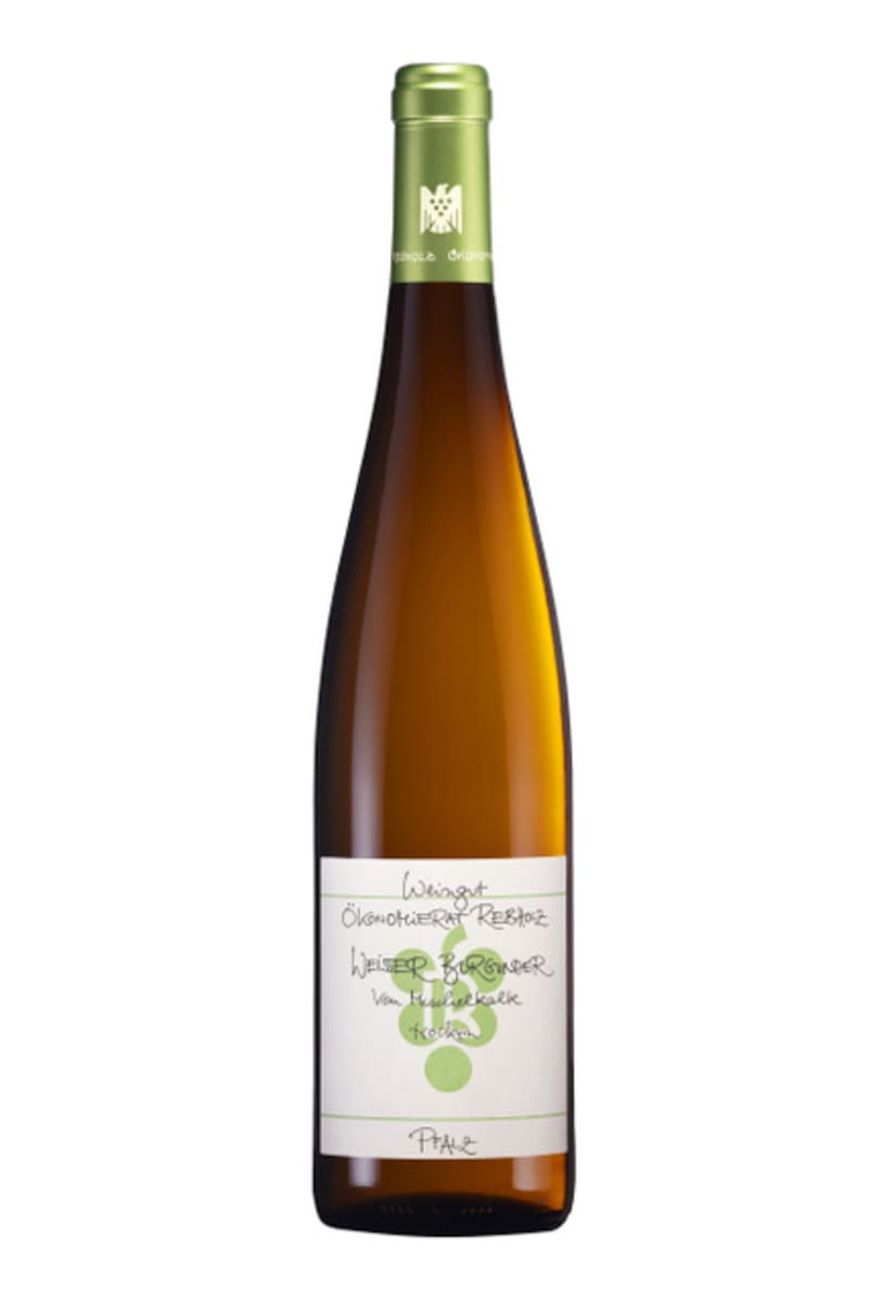 Rebholz Pfalz Pinot Blanc vom Muschelkalk 2020  Front Bottle Shot