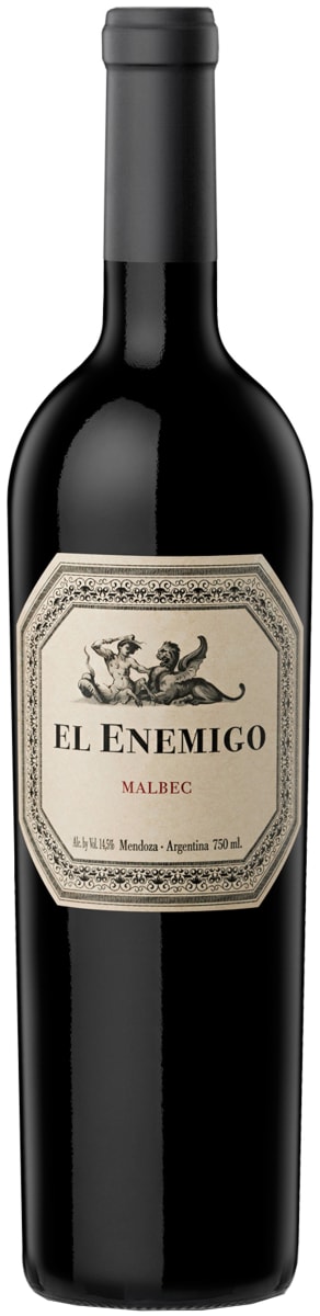 El Enemigo Malbec 2016  Front Bottle Shot