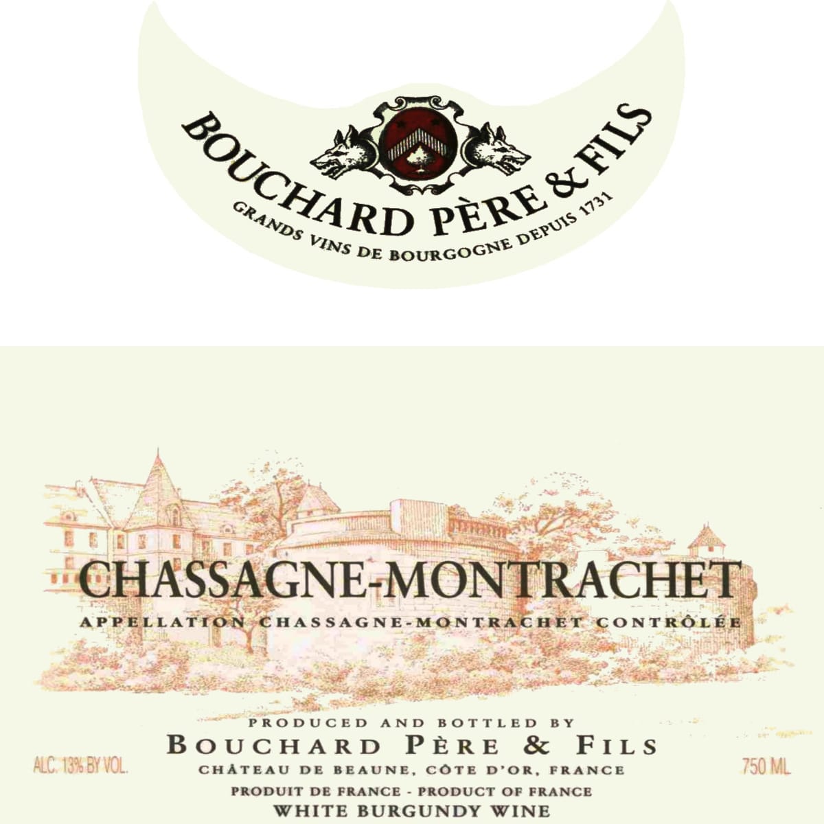 Bouchard Pere & Fils Chassagne-Montrachet 2006 Front Label