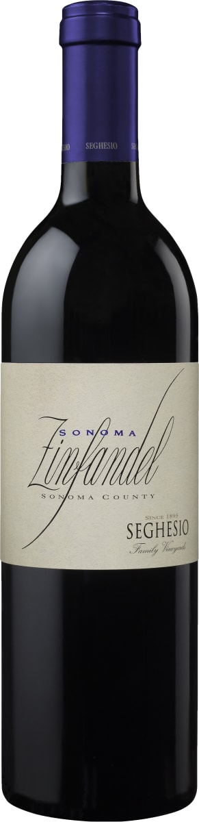 Seghesio Sonoma Zinfandel 2016 Front Bottle Shot