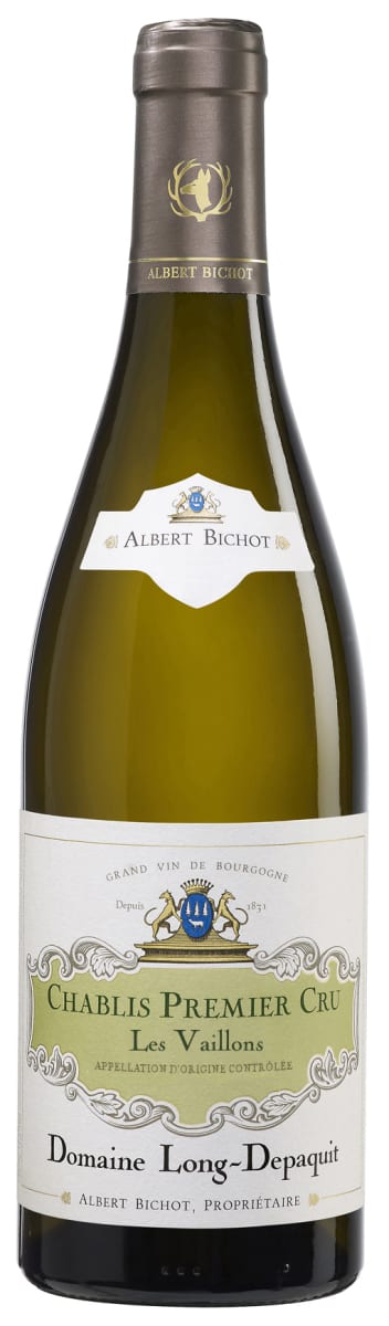 Albert Bichot Chablis Les Vaillons Premier Cru Domaine Long-Depaquit 2013 Front Bottle Shot