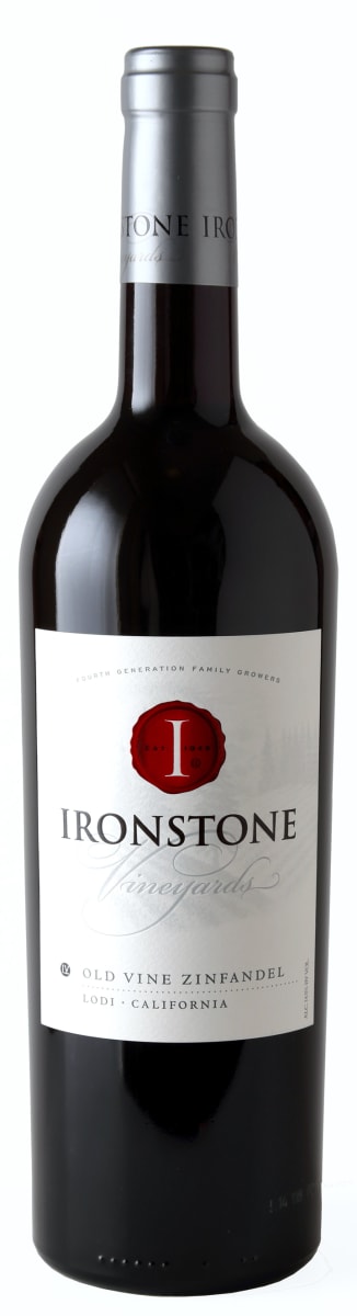 Ironstone Old Vine Zinfandel 2018  Front Bottle Shot