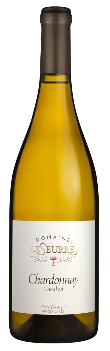 Domaine LeSeurre Unoaked Cuvee Classique Chardonnay 2021  Front Bottle Shot