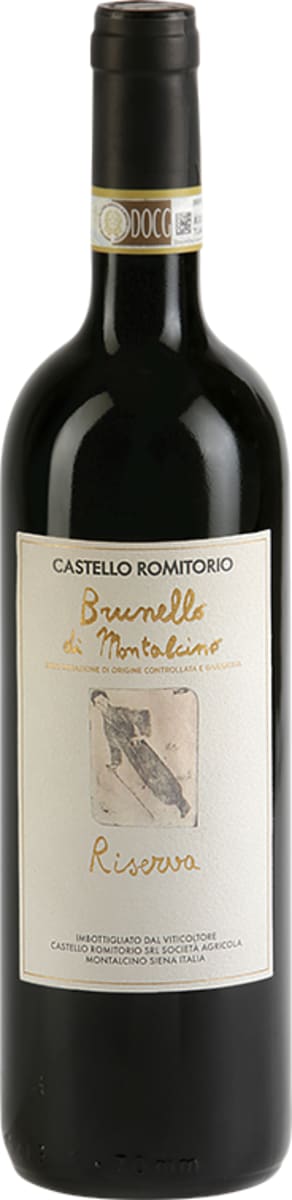 Castello Romitorio Brunello di Montalcino Riserva 2016  Front Bottle Shot