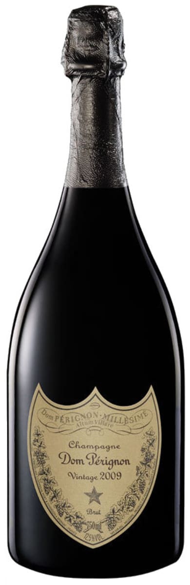Dom Perignon Vintage with Gift Box 2009 Front Bottle Shot