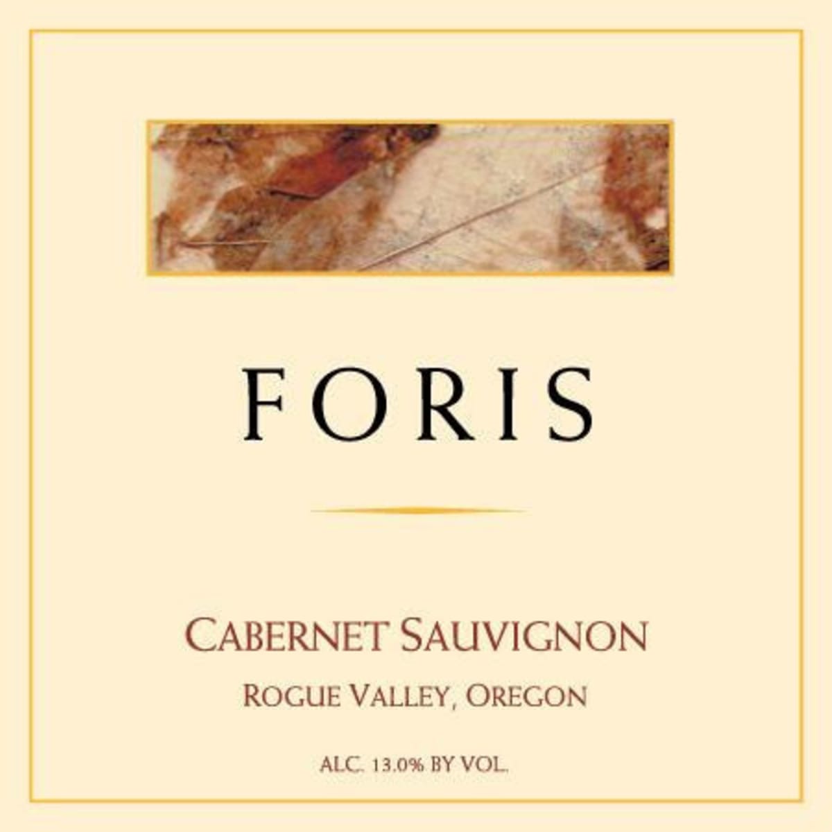 Foris Cabernet Sauvignon 2010  Front Label