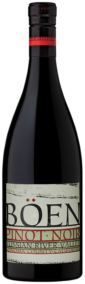 Boen Russian River Pinot Noir 2018  Front Bottle Shot