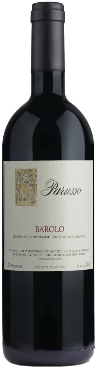 Parusso Barolo 2013 Front Bottle Shot
