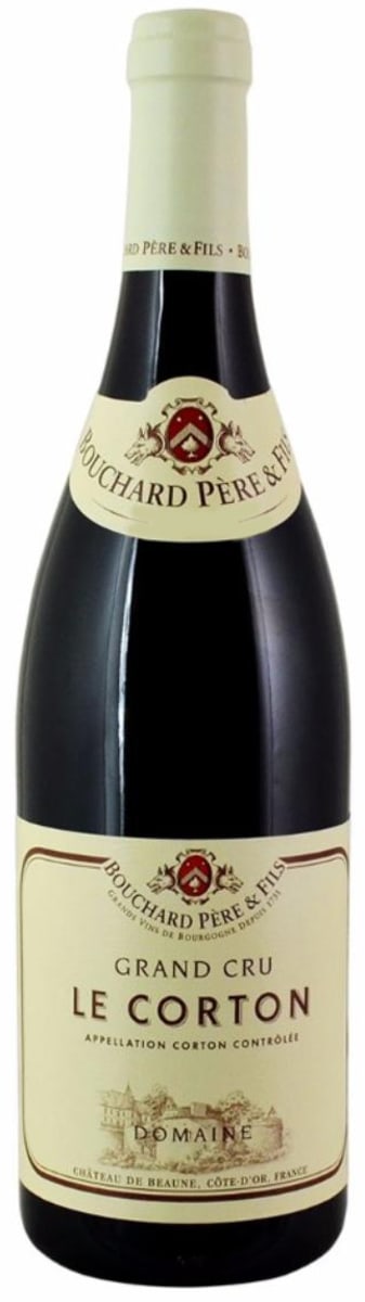 Bouchard Pere & Fils Le Corton Grand Cru (wine stained label) 2011 Front Bottle Shot