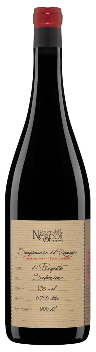 Poderi dal Nespoli Prugneto 2012 Front Bottle Shot