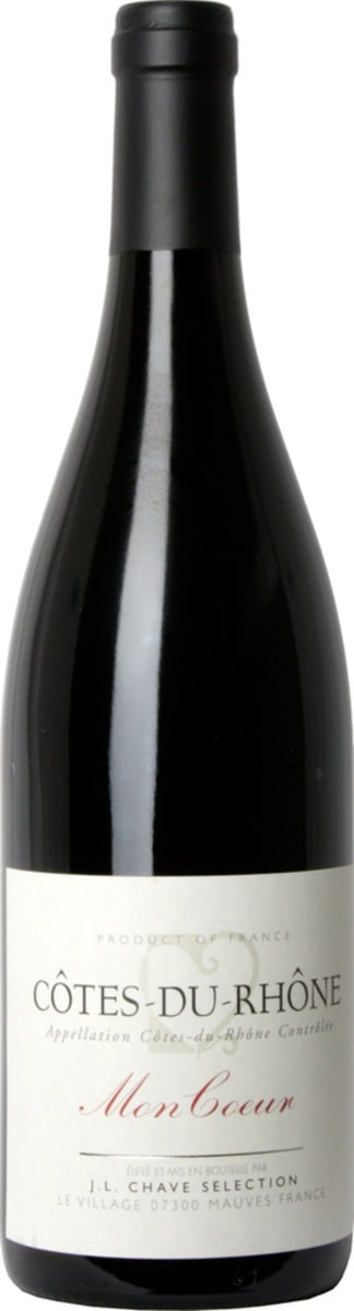 Jean-Louis Chave Selection Cotes-du-Rhone Mon Coeur (1.5 Liter Magnum) 2015 Front Bottle Shot