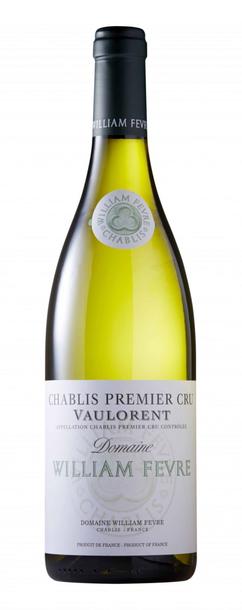 William Fevre Chablis Vaulorent Premier Cru 2015  Front Bottle Shot