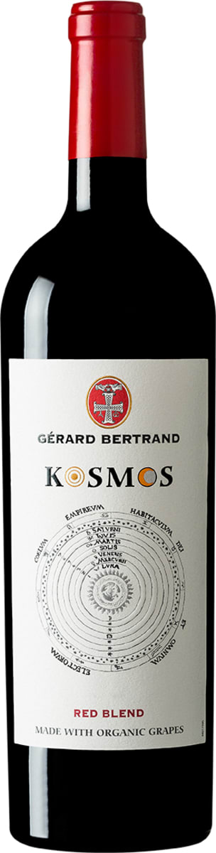 Gerard Bertrand Kosmos Organic Red Blend 2014  Front Bottle Shot