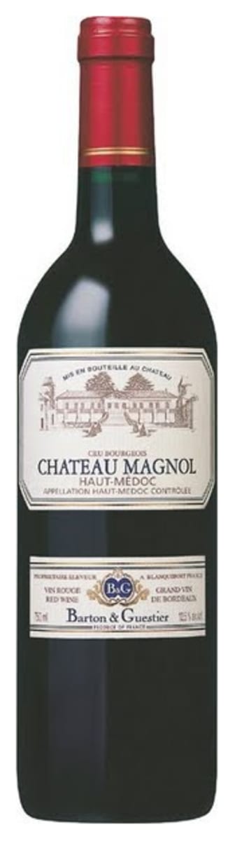 Barton & Guestier Chateau Magnol Cru Bourgeois 2015 Front Bottle Shot