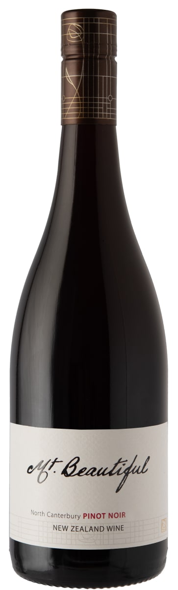 Mt. Beautiful Pinot Noir 2017  Front Bottle Shot