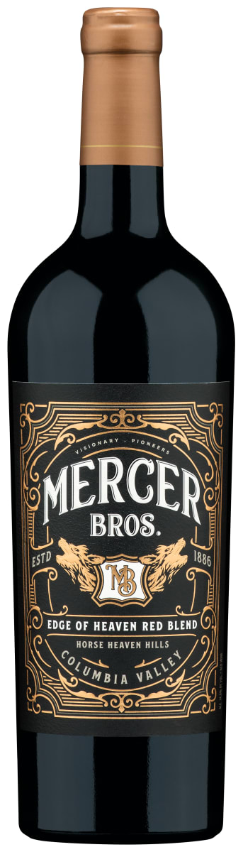 Mercer Bros. Edge of Heaven Red Blend 2018  Front Bottle Shot