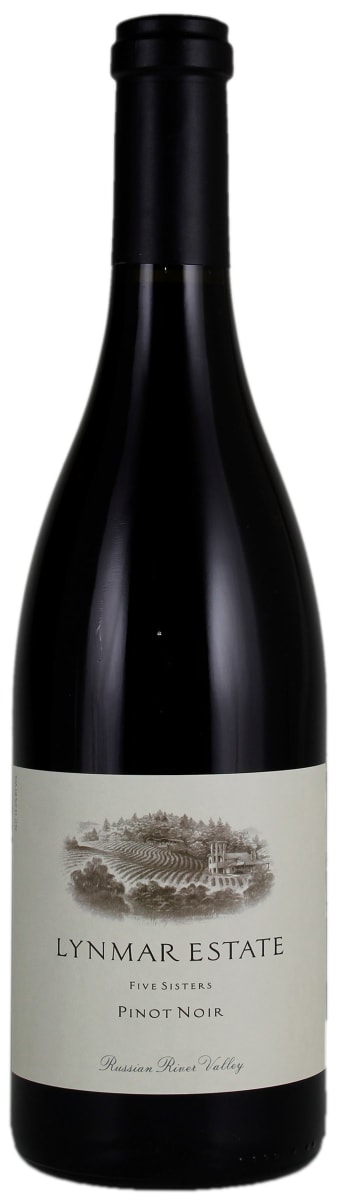 Lynmar Winery Five Sisters Pinot Noir 2005 Front Bottle Shot