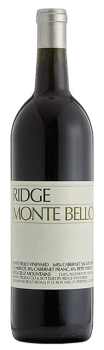 Ridge Monte Bello (1.5 Liter Magnum) 2015  Front Bottle Shot