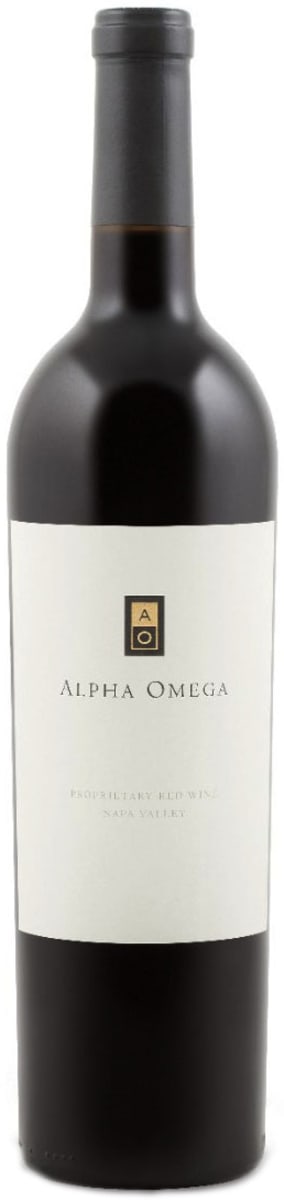 Alpha Omega Proprietary Red 2016  Front Bottle Shot