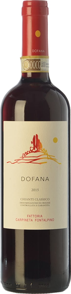 Carpineta Fontalpino Dofana Chianti Classico 2015  Front Bottle Shot