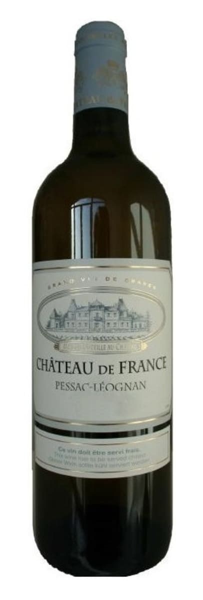 Chateau de France Blanc 2018  Front Bottle Shot