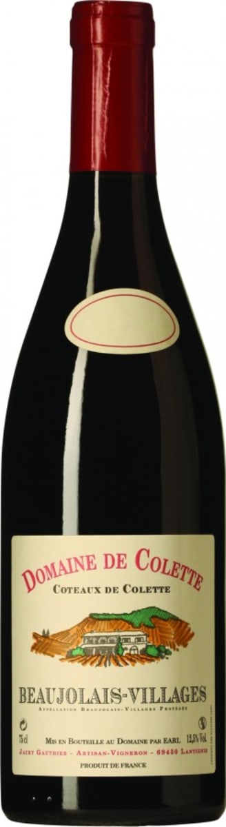 Domaine de Colette Beaujolais Villages 2016 Front Bottle Shot