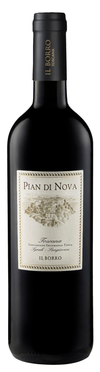 Il Borro Pian di Nova Rosso 2018  Front Bottle Shot