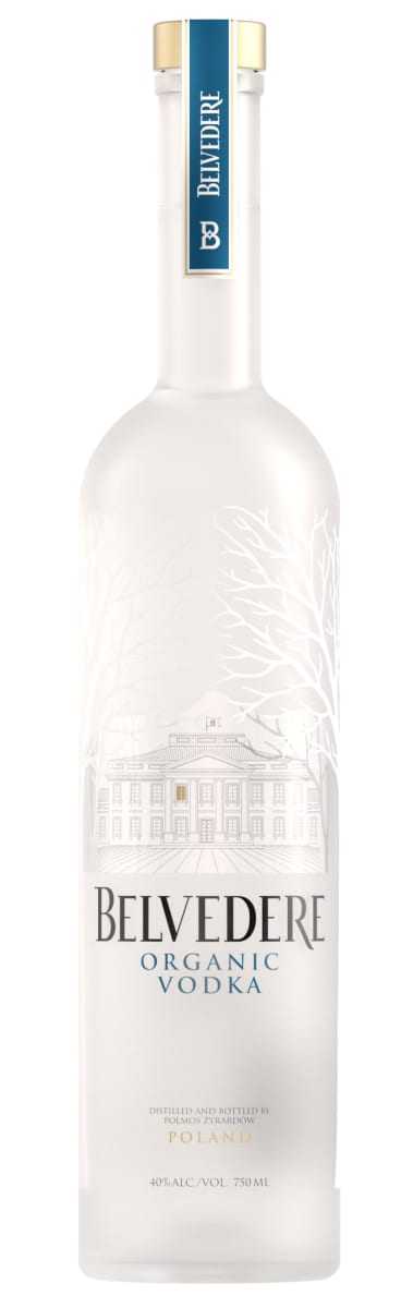 Belvedere Organic Vodka  Front Bottle Shot