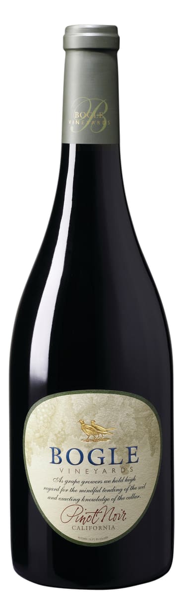 Bogle Pinot Noir 2017  Front Bottle Shot