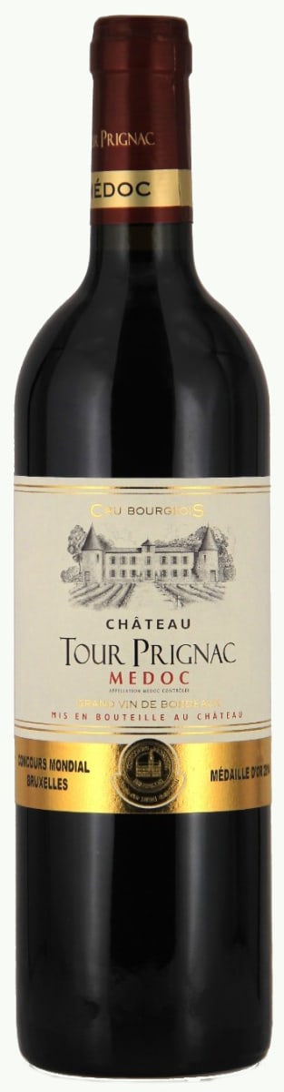 Chateau Tour Prignac  2015  Front Bottle Shot