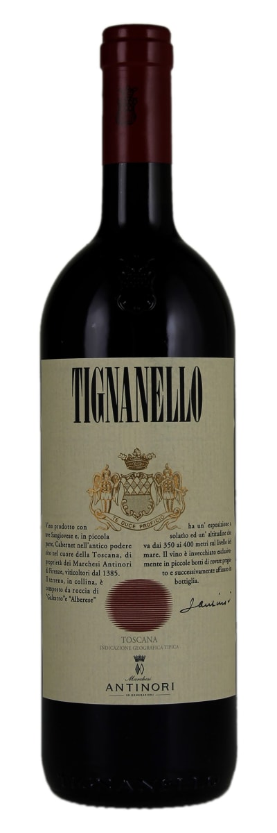 Antinori Tignanello (1.5 Liter Magnum) 2018  Front Bottle Shot