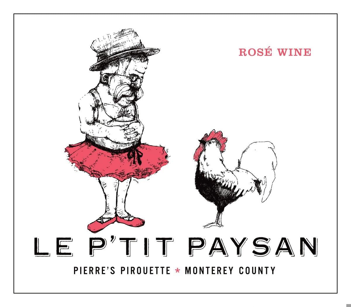 Paysan Rose 2018  Front Label