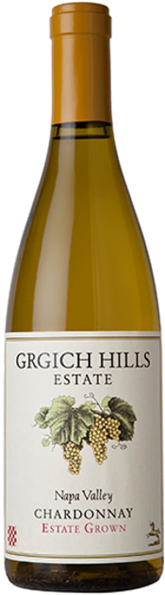 Grgich Hills Estate Chardonnay 2014 Front Bottle Shot