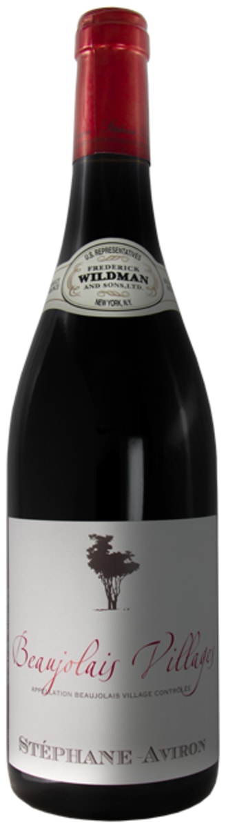 Stephane Aviron Beaujolais Villages 2015 Front Bottle Shot