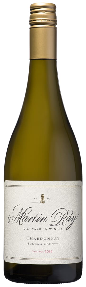 Martin Ray Sonoma County Chardonnay (375ML half-bottle) 2016 Front Bottle Shot