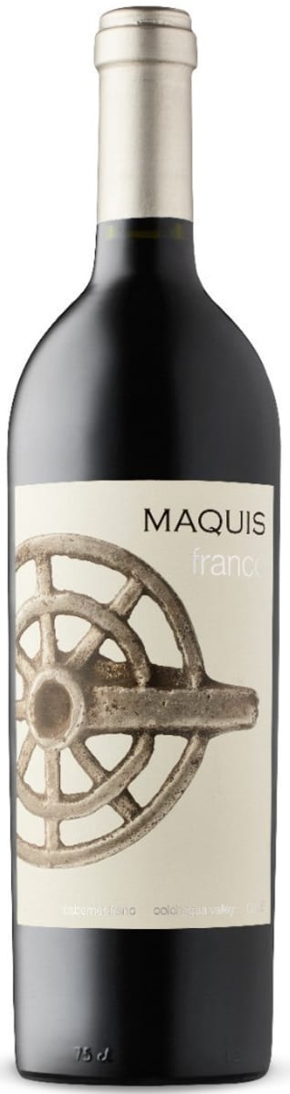 Maquis Franco Cabernet Franc 2015  Front Bottle Shot