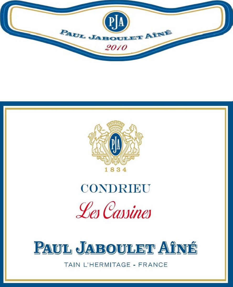 Jaboulet Condrieu Les Cassines 2010 Front Label