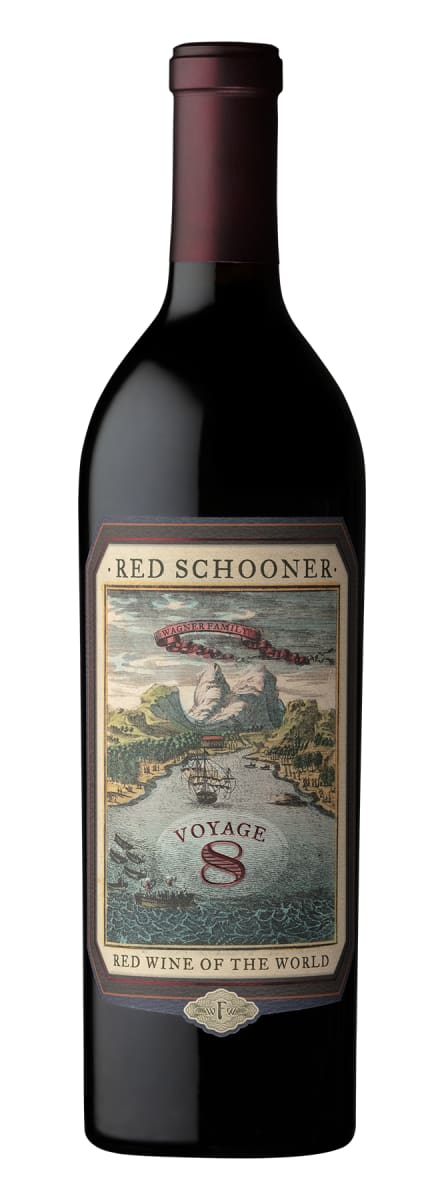 Red Schooner by Caymus Voyage 8  Front Bottle Shot