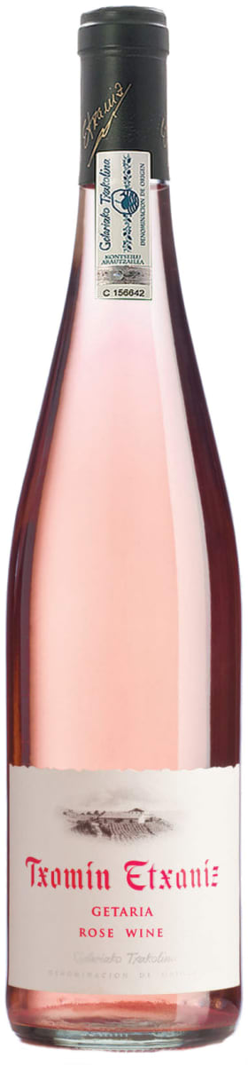 Txomin Etxaniz Rose 2016 Front Bottle Shot