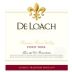 DeLoach Russian River Estate Pinot Noir 2009 Front Label