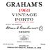 Graham's Vintage Port 1963 Front Label