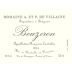 Domaine de Villaine Bouzeron 2014 Front Label