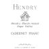 Hendry Block 9D & 26 Cabernet Franc 2010 Front Label