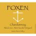 Foxen Block UU Bien Nacido Vineyard Chardonnay 2011 Front Label