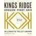 Kings Ridge Pinot Gris 2012 Front Label