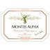 Montes Alpha Series Cabernet Sauvignon 2011 Front Label