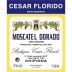 Cesar Florido Moscatel Dorado (375ML half-bottle) Front Label