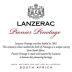 Lanzerac Pionier Pinotage 2010 Front Label